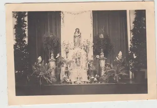 (F20331) Orig. Foto Madonna in einem Diakonissenhaus 1930er