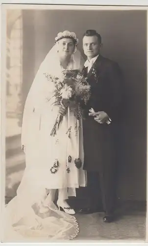 (F2018) Orig. Foto Hochzeitsfoto vom 1. Advent 1932