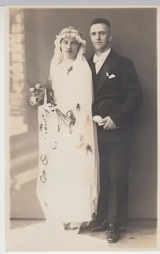 (F2011) Orig. Foto Hochzeitsbild vom 5. Mai 1934