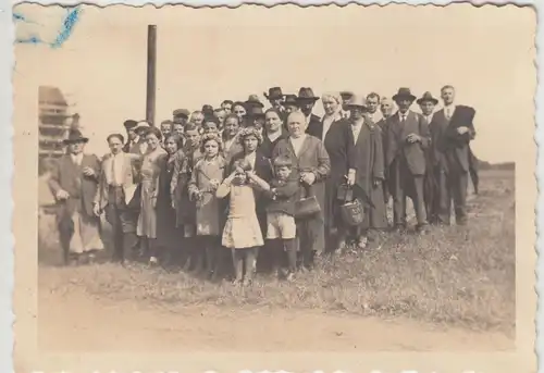 (F19657) Orig. Foto Ausflug d. Verein Drei Schoppenbrüder 1934