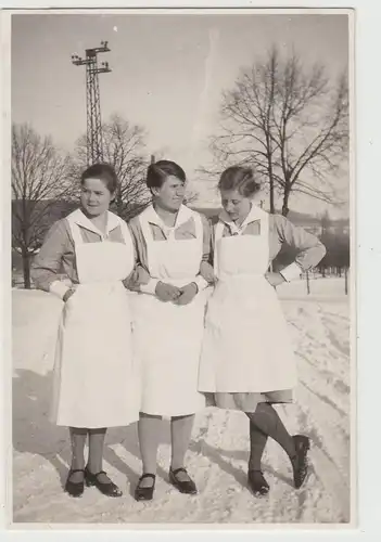 (F19410) Orig. Foto Kloster Wöltingerode, Damen d. Frauenschule i. Freien, 1929