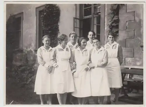 (F19385) Orig. Foto Kloster Wöltingerode, Damen der Frauenschule 1928