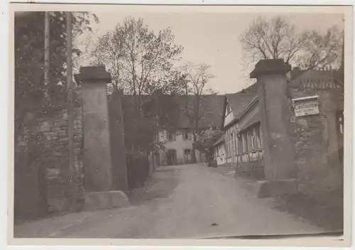 (F19335) Orig. Foto Kloster Wöltigerode, Eingang zur Frauenschule 1928