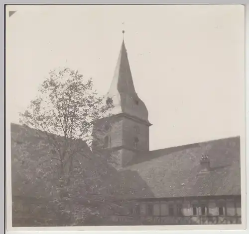 (F19334) Orig. Foto Kloster Wöltigerode, Klosterturm 1928