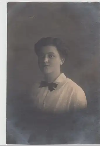 (F19250) Orig. Foto Porträt junge Frau, Kabinettfoto Hamburg 1920er