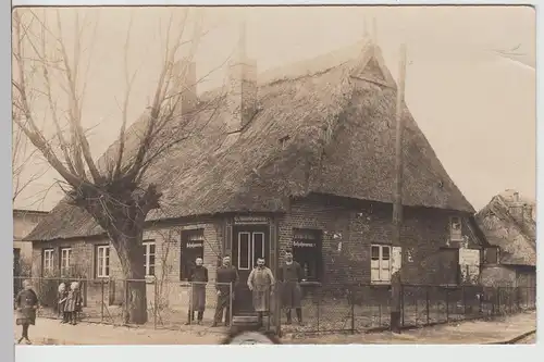 (F19226) Orig. Foto Schuhmacher Kurbjuhn, Geschäftshaus 1910/20er