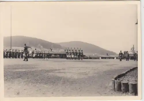 (F19024) Orig. Foto R.A.D.-Lager Dietzhausen, festlicher Appell 1939