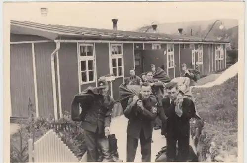 (F18996) Orig. Foto R.A.D.-Lager Dietzhausen, bei der Ankunft 1939