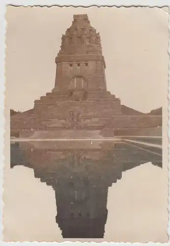 (F18887) Orig. Foto Leipzig, Völkerschlachtdenkmal 1932