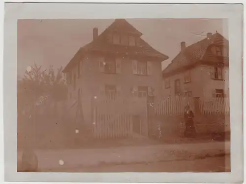(F18751) Orig. Foto Ettlingen, Wohnhaus 1913