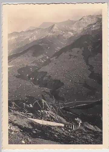 (F18694) Orig. Foto Niesen, Niesenbahn Brücke 1935