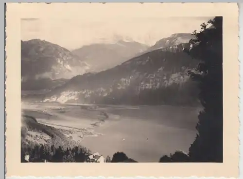 (F18681) Orig. Foto Blick auf den Thunersee 1935