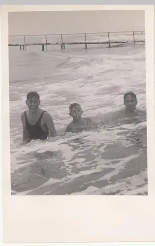 (F18509) Orig. Foto Dahme (Holstein), Familie auf der Seebrücke 1939