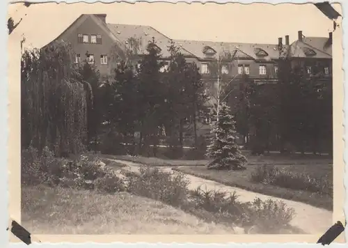 (F18442) Orig. Foto Wurzen, Krankenhaus 1935