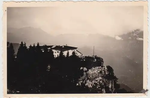 (F18410) Orig. Foto Hotel Predigtstuhl 1935