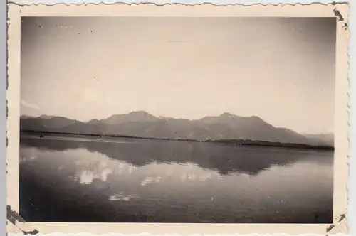 (F18386) Orig. Foto Chiemsee, Blick von der Fraueninsel 1935