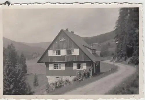 (F18266) Orig. Foto Haus in Hundsbach (Forbach) 1936