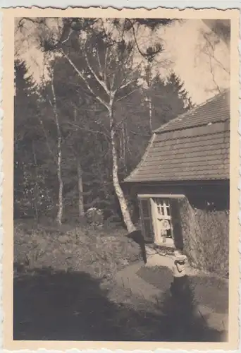 (F18145) Orig. Foto Gebäude möglw. Haus Bethge i. Oerlinghausen 1936