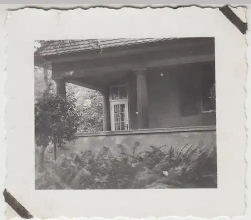 (F18139) Orig. Foto Oerlinghausen, Haus Bethge, Veranda 1936