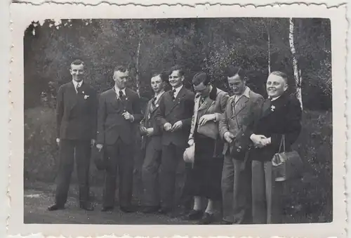 (F18034) Orig. Foto Wanderung nach Burgstädtel, 18.5.1939