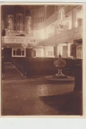 (F18026) Orig. Foto Grünhain, Inneres der Kirche 1930er