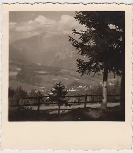 (F17902) Orig. Foto Edlach an der Rax m. Schneeberg 1940er