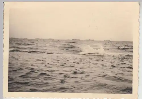 (F17891) Orig. Foto Militärschiffe Geleitzug, Adlershorst (Or?owo) 1940er