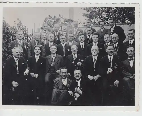 (F17744) Orig. Foto Gruppenbild Gesangsverein Syra 1932