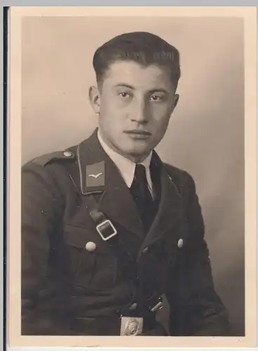 (F17424) Orig. Foto Porträt deutscher Soldat Paul 1930er