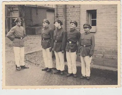 (F17276) Orig. Foto Parodie Deutsche 1.WK Soldaten 1938