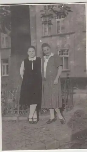 (F17199) Orig. Foto Damen im Freien >an der Rolandsmauer< Osnabrück? 1928