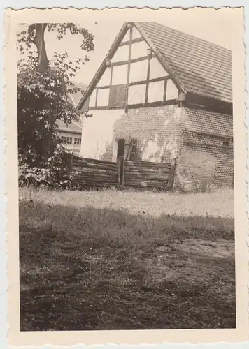 (F17092) Orig. Foto Trassenheide, Gebäude Försterei? 1936
