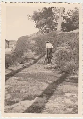 (F17091) Orig. Foto Trassenheide, Spaziergang zur Försterei 1936