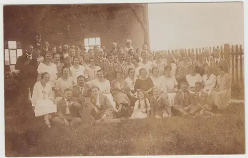 (F16997) Orig. Foto Lehrer-Gesangverein Nürnberg, Gruppenbild Juni 1925