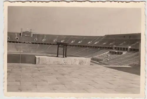 (F16884) Orig. Foto Berlin, Olympiastadion 1940er