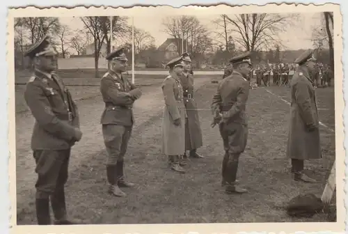 (F16828) Orig. Foto deutsche Soldaten, feierliche Veranstaltung 1940er