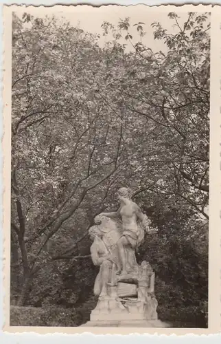 (F16814) Orig. Foto Potsdam Sanssouci, Statue 1940er