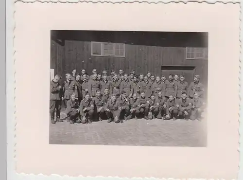 (F16721) Orig. Foto deutsche Soldaten, RAD, Gruppenbild 1933-45