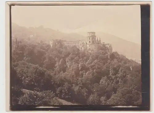 (F16584) Orig. Foto Heidelberg, Schloss 1920er