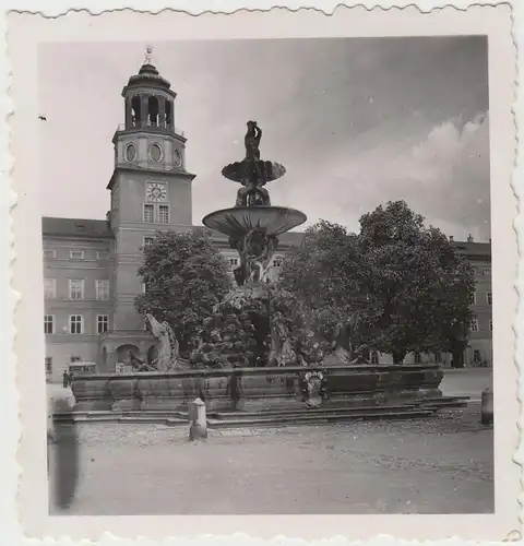 (F16469) Orig. Foto Salzburg, Residenzbrunnen 1944