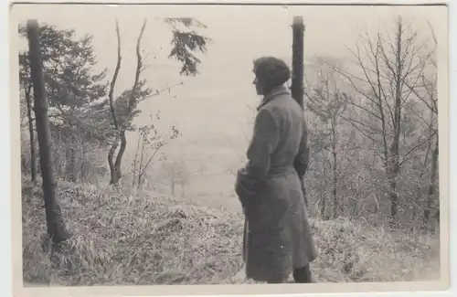 (F16348) Orig. Foto junge Frau Lilli, Spaziergang Nürnberger Land 1930er