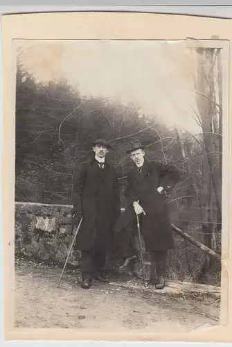 (F16175) Orig. Foto Männer, Wanderer um 1914