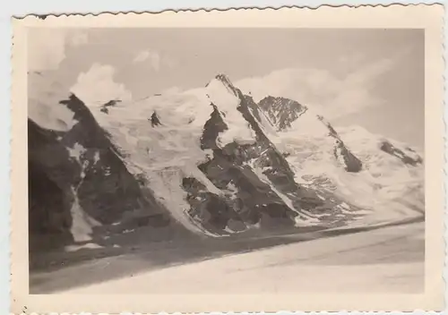 (F16093) Orig. Foto Großglockner, Aussicht 1938