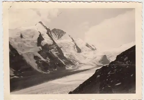 (F16091) Orig. Foto Großglockner, Aussicht 1938