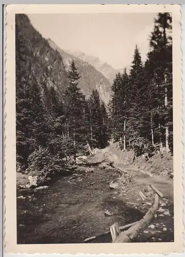 (F16077) Orig. Foto Dössental i. Kärnten, Partie am Dösenbach 1938