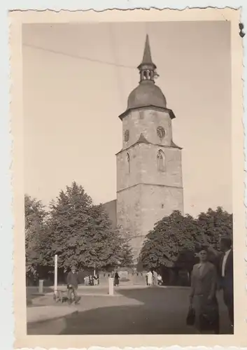 (F16013) Orig. Foto Friedrichroda, Stadtkirche 1936