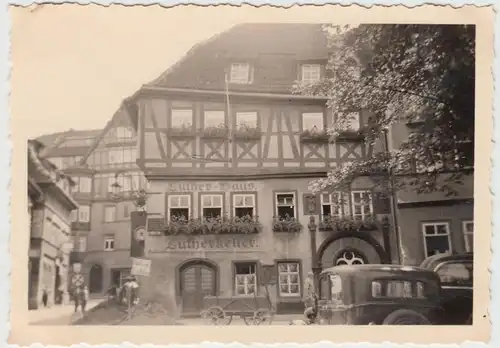 (F16005) Orig. Foto Eisenach, Lutherhaus 1936