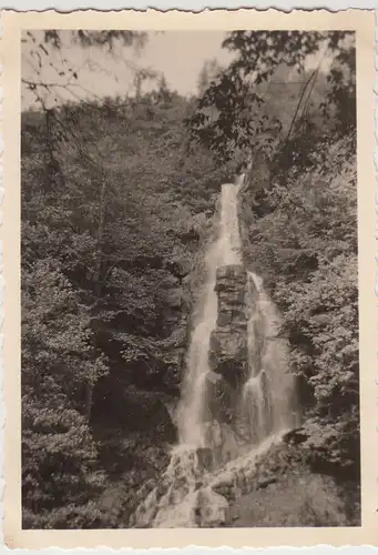 (F16003) Orig. Foto Trusetaler Wasserfall 1936