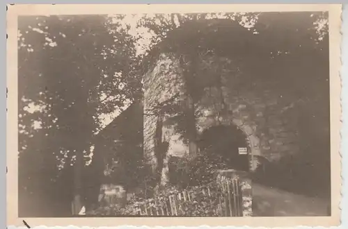 (F15996) Orig. Foto Schloss Elgersburg, Eingang 1936
