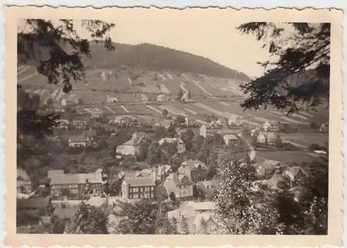 (F15986) Orig. Foto Manebach, Ortsansicht 1936